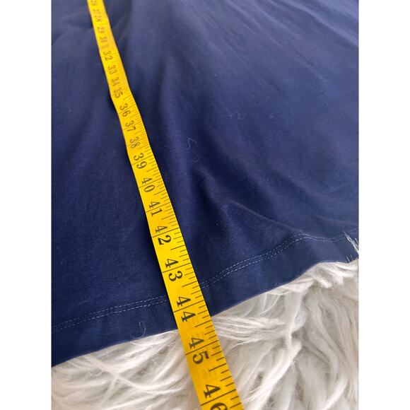 NWT Draper‎ James Women's Tie-Front Fit & Flare Midi Wrap Dress Blue Size 3X - Picture 12 of 12